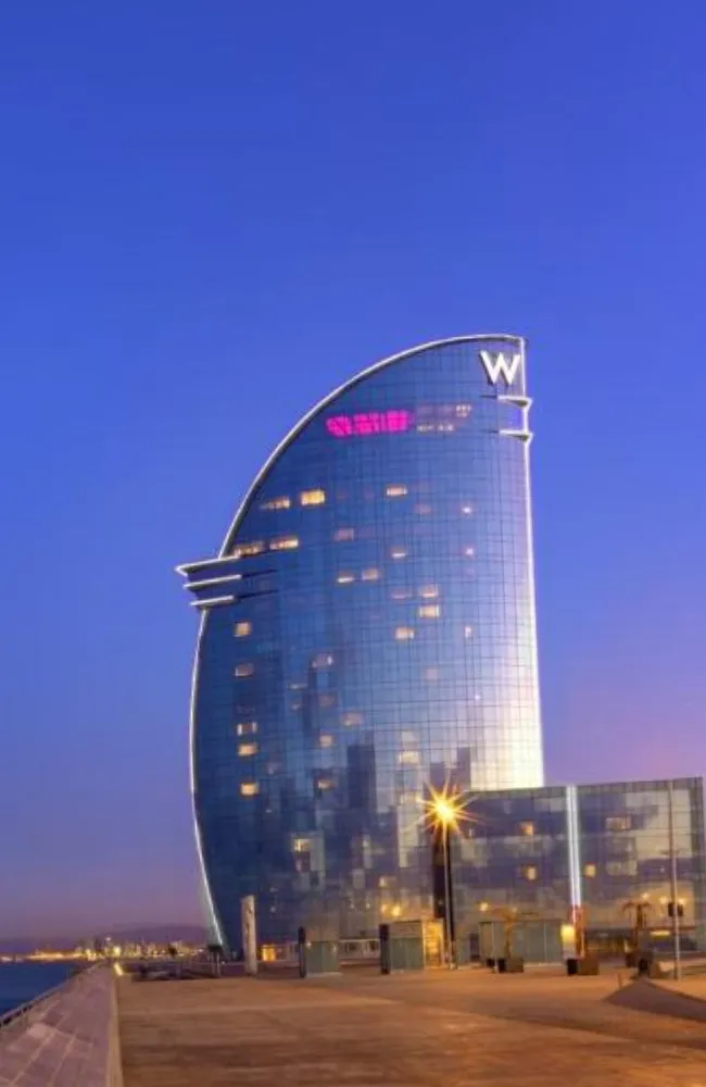 The W Hotel - Ranked as a top hotel gym in Barcelona