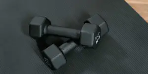 can you build muscle with light weights. Black dumbbells