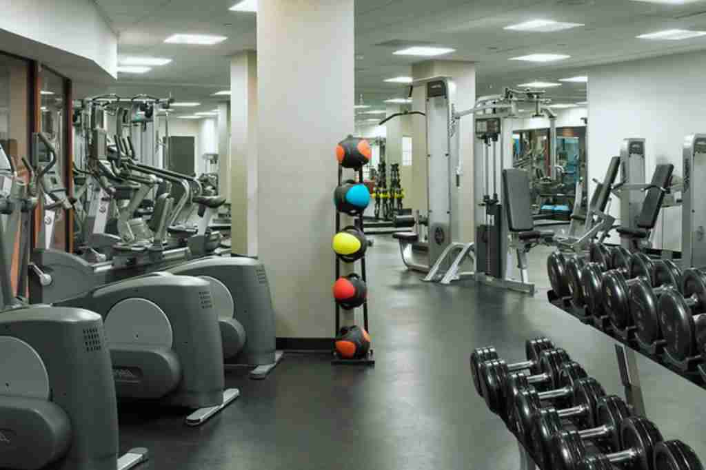 best hotel gyms in LA