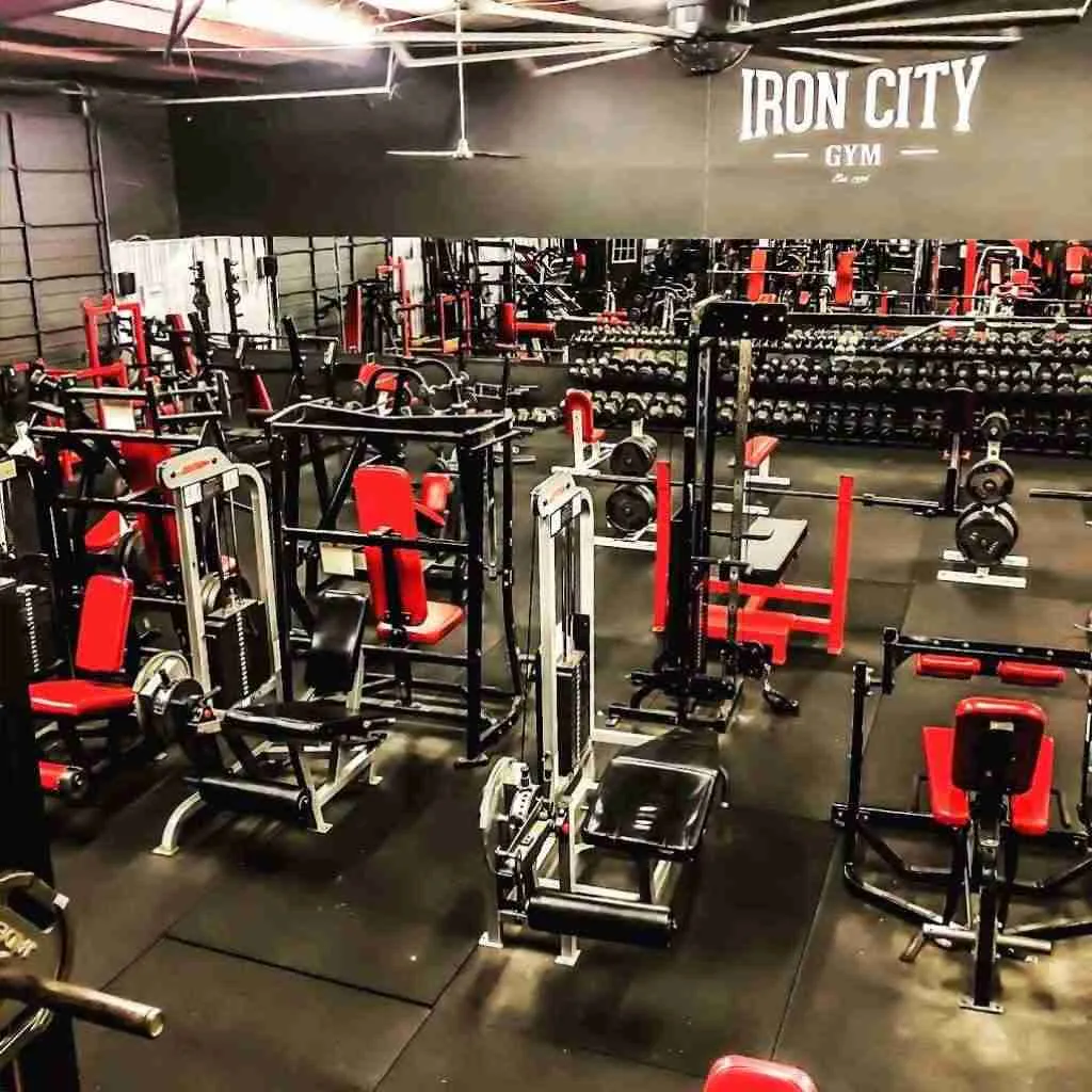 Iron City bodybuilders gym USA