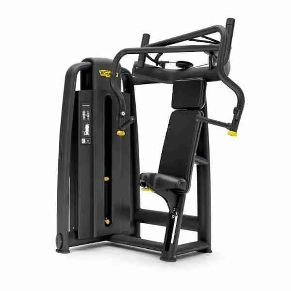 Chest workout machine: Technogym Pure Incline Chest Press