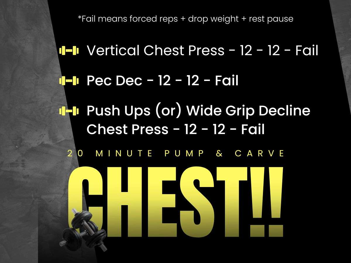 Best Chest Machine Workout Plan