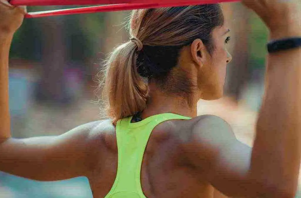 Hotel Room Workout With Resistance Bands